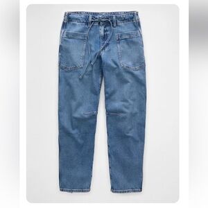 American Eagle Stretch Barrel Jeans